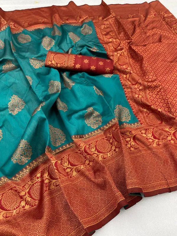 Woven_Kanjivaram_Jacquard_Banarasi_Silk_Saree
