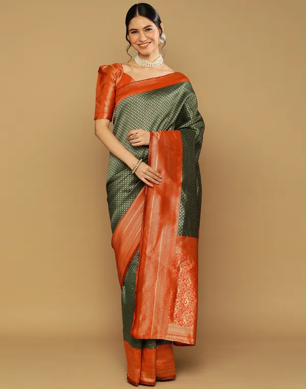 Woven_Kanjivaram_Jacquard_Banarasi_Silk_Saree