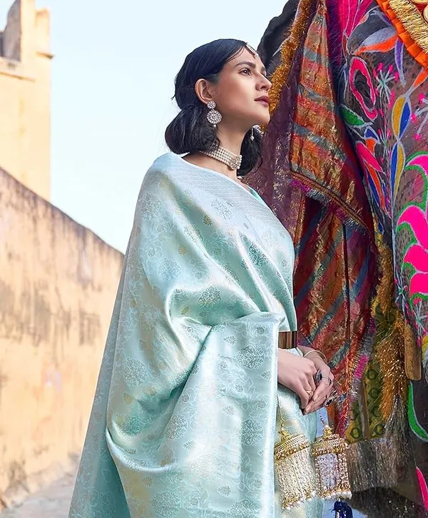 Woven_Kanjivaram_Jacquard_Banarasi_Silk_Saree