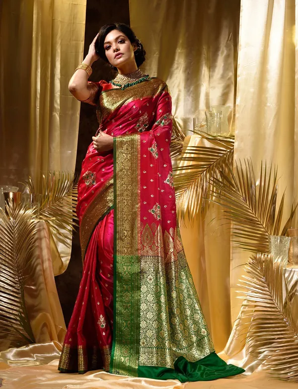 Woven_Kanjivaram_Jacquard_Banarasi_Silk_Saree