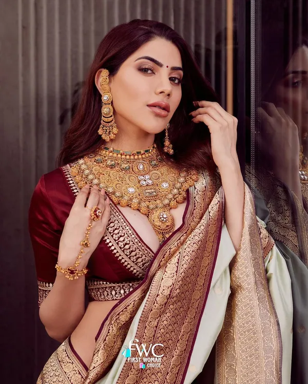 Woven_Kanjivaram_Jacquard_Banarasi_Silk_Saree
