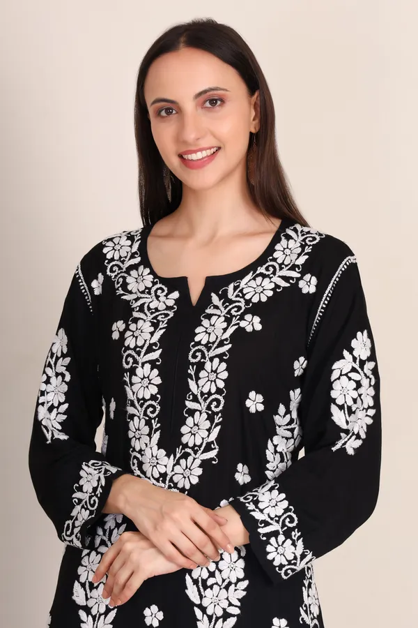 Black_Premium_Chikankari_Modal_Suit_With_Thread_Work_For_Women