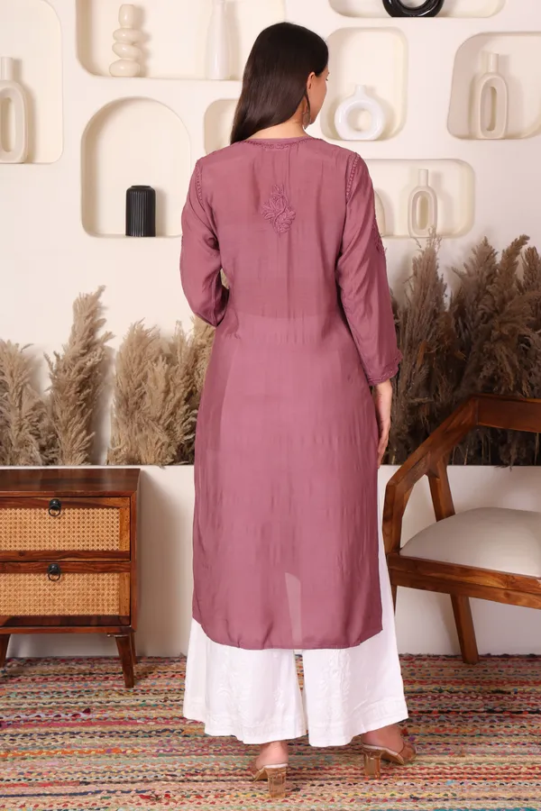 Jamuni_Shade_Chikankari_Modal_Kurti_For_Women