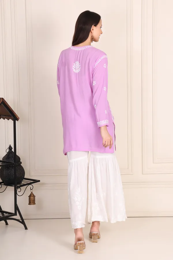 Purple_Modal_Cotton_Short_Kurti_For_Women