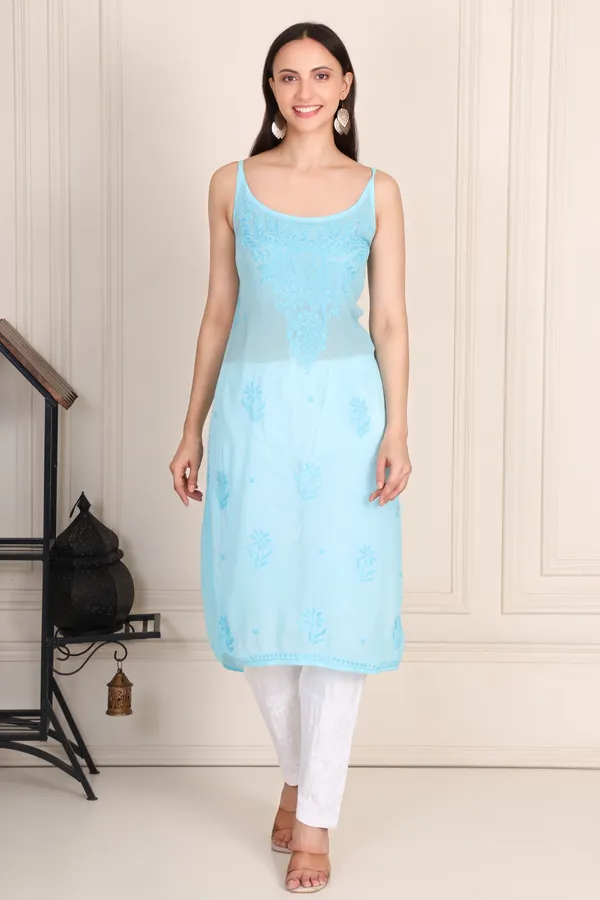 Froji_Modal_Strip_Sleeve_Kurti_Ethnic_Wear_For_Women