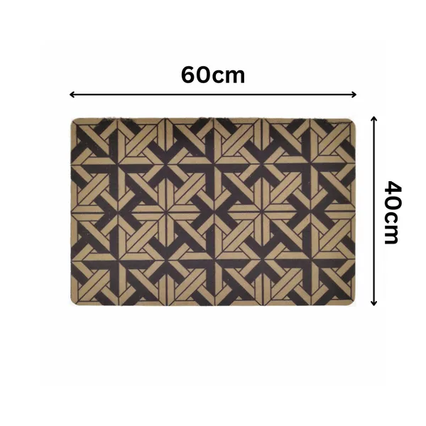 Brown_Cross_40x60cm_Outdoor_Mat