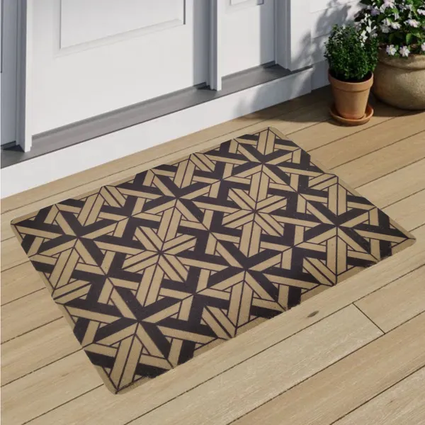 Brown_Cross_40x60cm_Outdoor_Mat