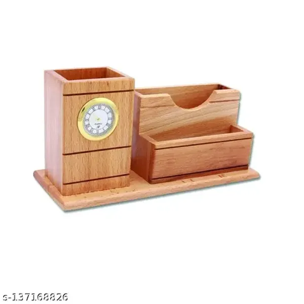 Cream_&_Brown_Wooden_Pen_Stand_for_Desk_Organization
