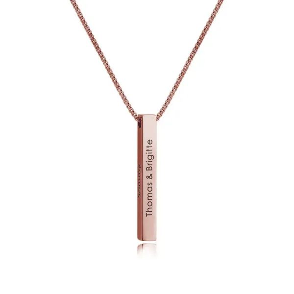 Customized_Rose_Gold_Cuboid_Name_Pendant_Necklace