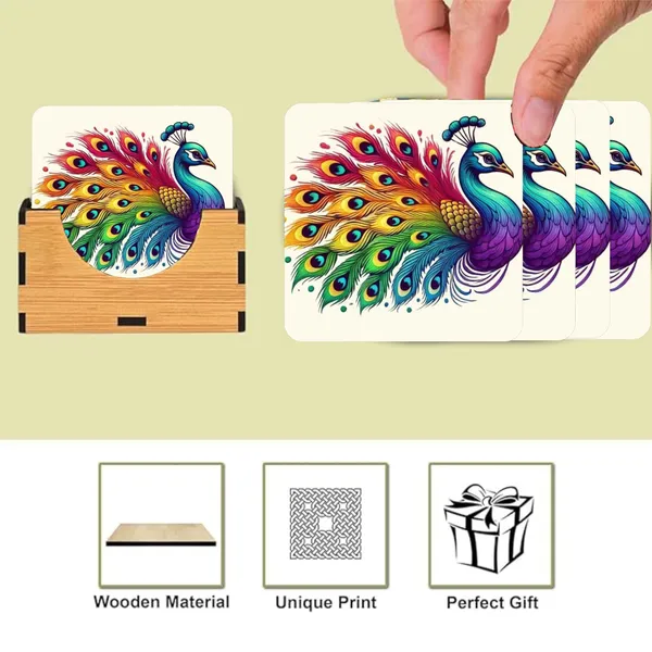 3.5x3.5_wooden_MDF_coaster,_durable,_customizable,_drink_holder,_table_protector,_home_decor