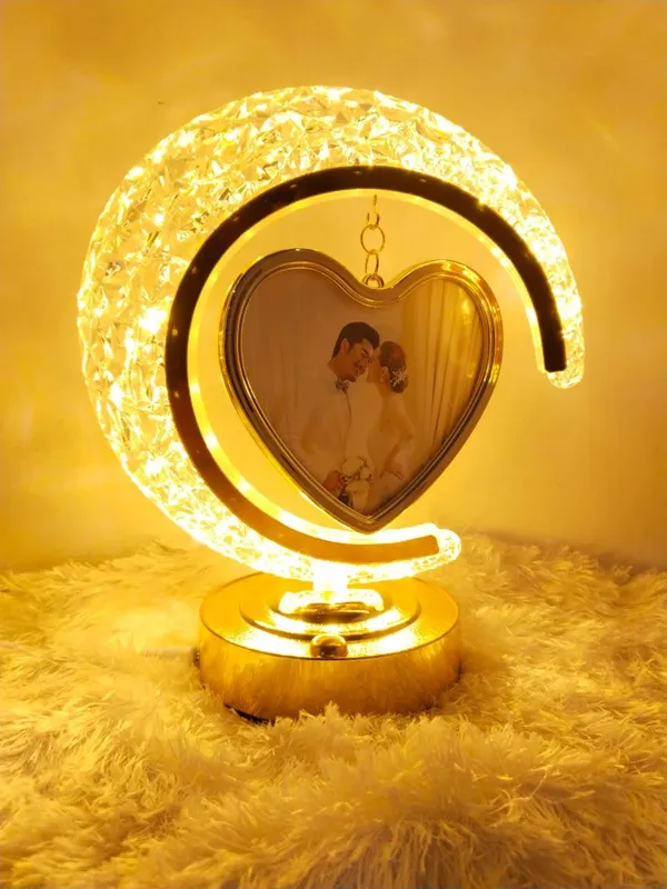 Customized_Half_Moon_Crystal_Lamp_with_2_Photos_with_LED_lighting_for_Anniversary,_Birthday_and_Wedding.