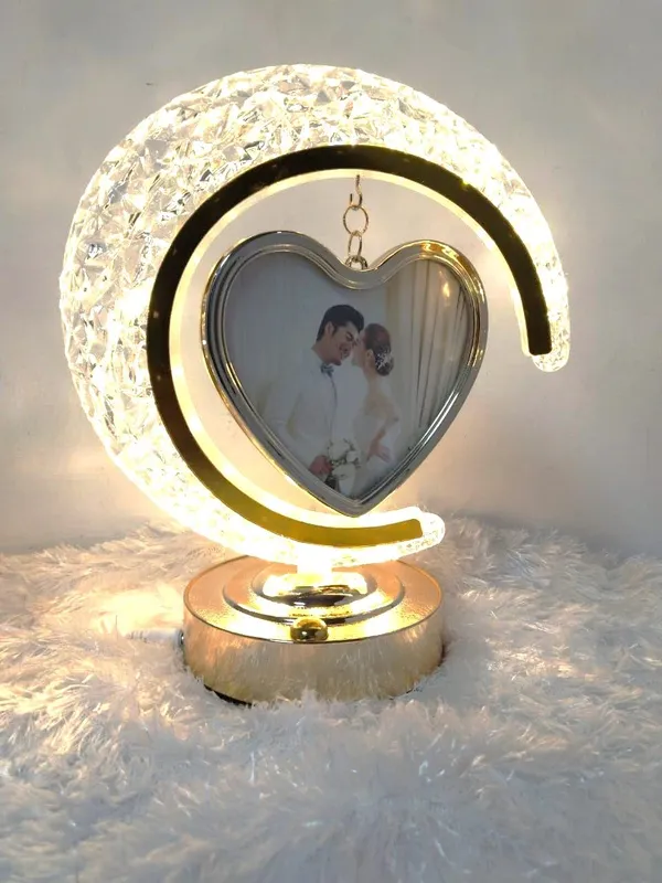Customized_Half_Moon_Crystal_Lamp_with_2_Photos_with_LED_lighting_for_Anniversary,_Birthday_and_Wedding.