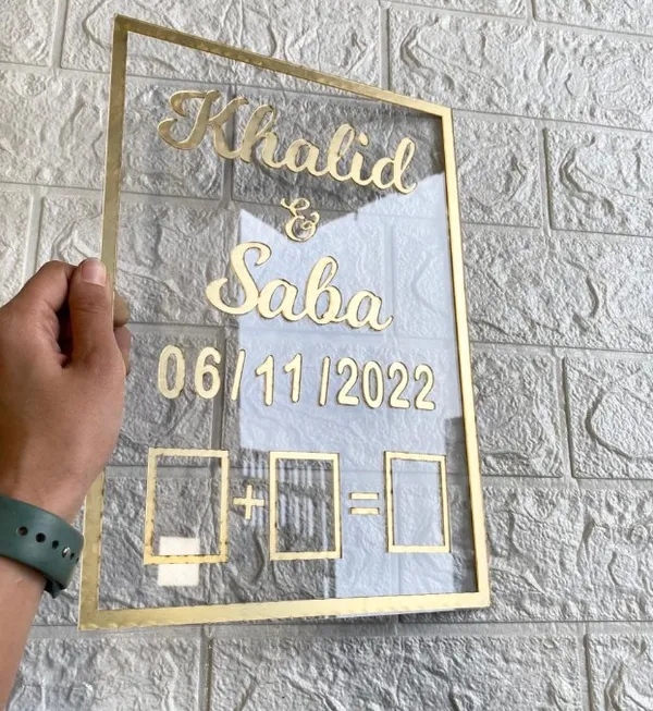 Transparent_&_Golden_"Forever_Bond"_Thumbprint_Frame