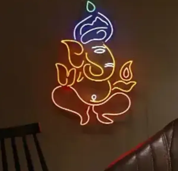 Ganesha_LED_Neon_Wall_Light_D???????????cor