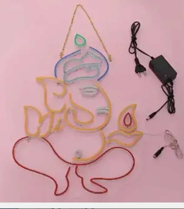 Ganesha_LED_Neon_Wall_Light_D???????????cor
