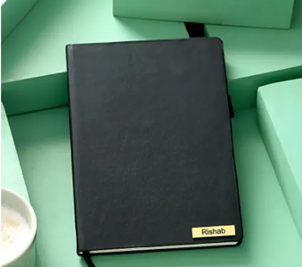 Premium_Quality_Black_Personalized_Notebook