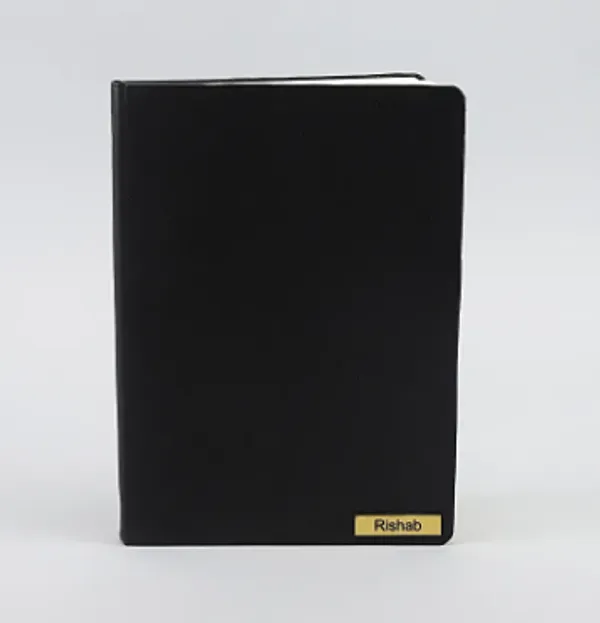 Premium_Quality_Black_Personalized_Notebook