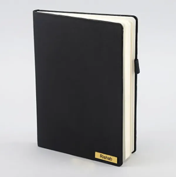 Premium_Quality_Black_Personalized_Notebook