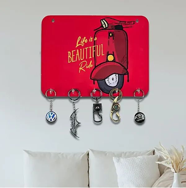 Red_Joyful_Ride_Wall_Key_Holder