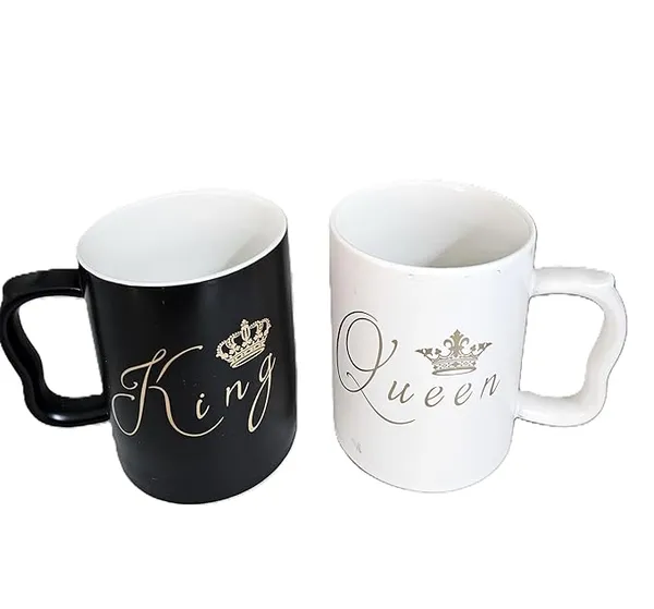 King_&_Queen_Ceramic_Coffee_Mug