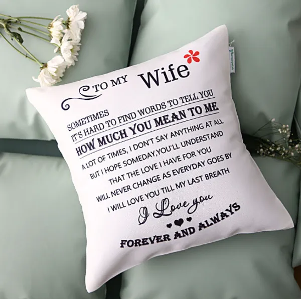 Letter_to_Wife_Personalized_Cushion