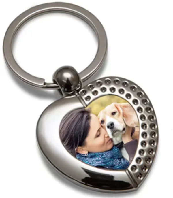 Pack_of_2_-_Cream_&_Brown_Heart-Shaped_Metal_Keyrings
