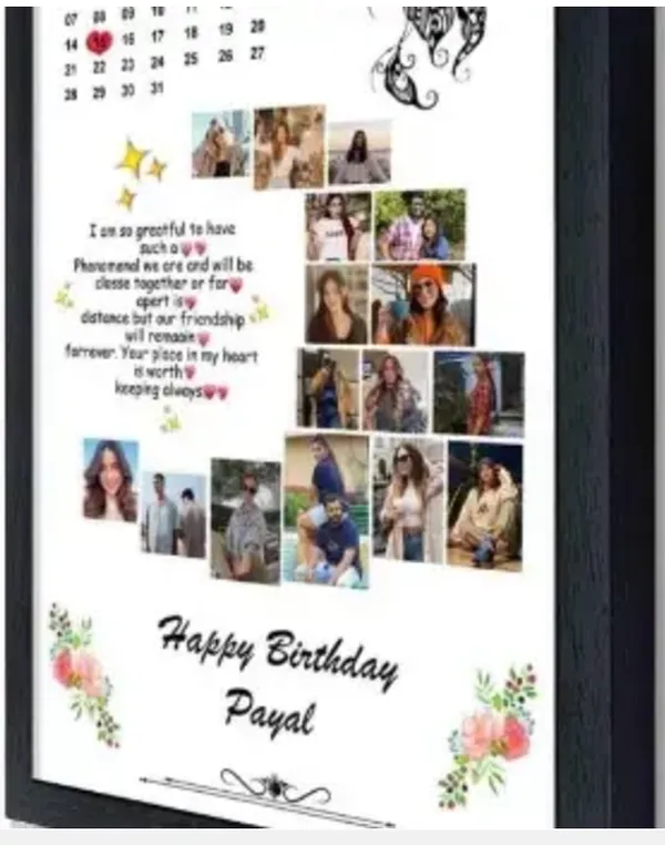 Moon-Shaped_Black_Personalized_Photo_Frame_