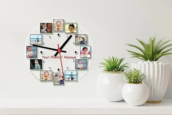 New_Designer_Acrylic_Personalised_Wall_Clock