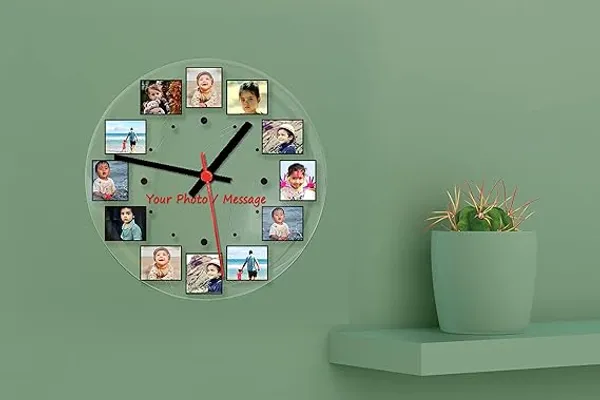 New_Designer_Acrylic_Personalised_Wall_Clock