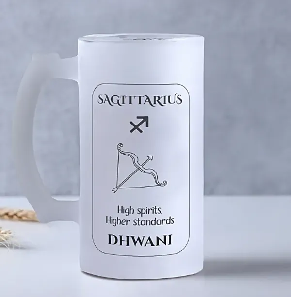 Personalized_Sagittarius-Themed_High_Spirits_Beer_Mug
