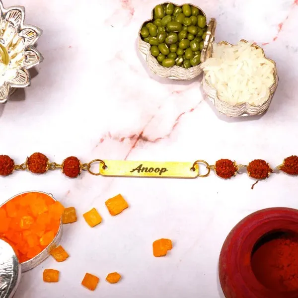 Personalized_Rudraksha_Rakhi_Bracelet_with_Name_pack_of_2