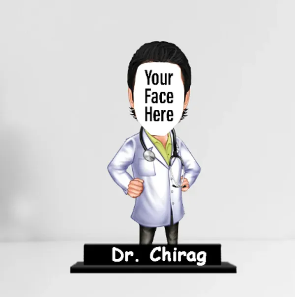 Super_Doc_in_Action_–_4x6_MDF_Caricature
