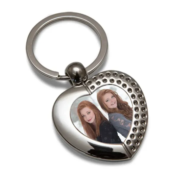 Pack_of_2_-_Cream_&_Brown_Heart-Shaped_Metal_Keyrings