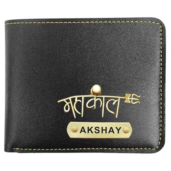 3-in-1_Blue_Leather_Men's_Personalized_Wallet_Gift_Set_(Pack_of_1_wallet,_1_Pen_and_1_Key_chain)