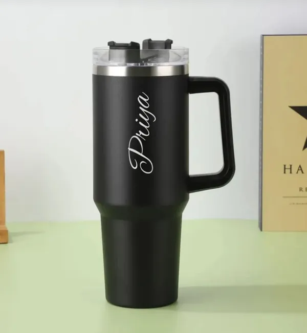 Black_Personalised_Tumbler-_Stainless_Steel_Double_Walled_Insulated__With_Straw_(1200_ML)