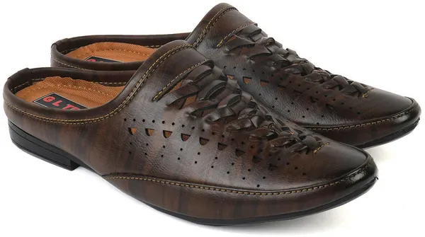 Brown_Artificial_Leather_Slip_On_Shoes_For_Men