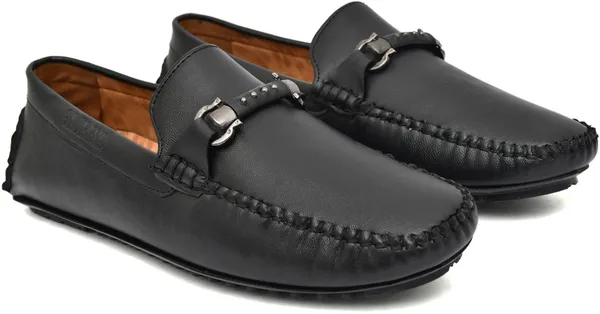 Black_Artificial_Leather_Loafers_For_Men