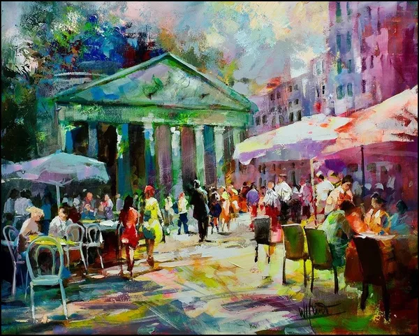Paris_Market_Landscape_Painting