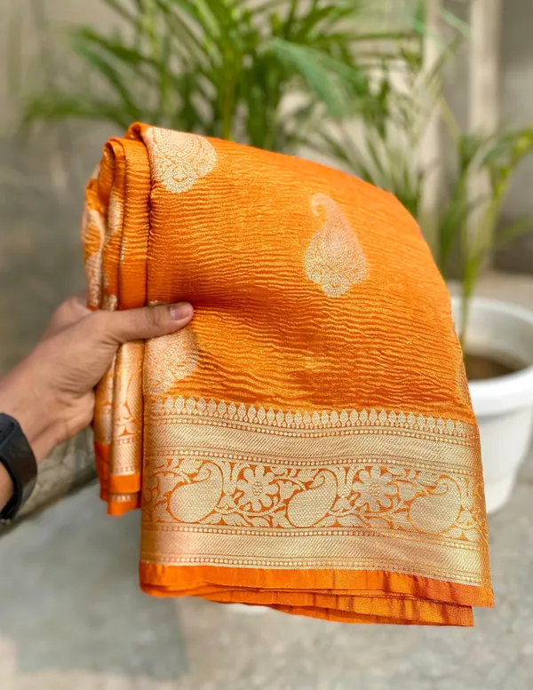Banarasi_Soft_Tissue_Crush_Silk_Sarees