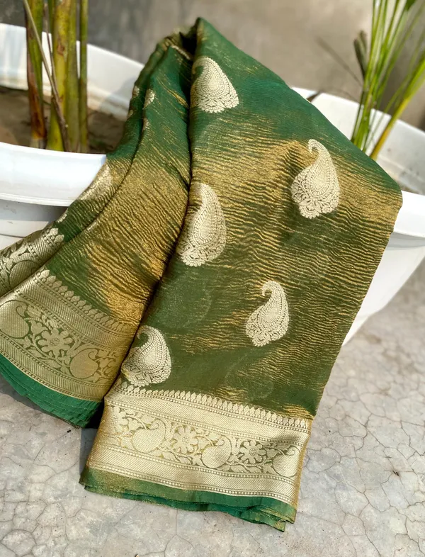 Banarasi_Soft_Tissue_Crush_Silk_Sarees