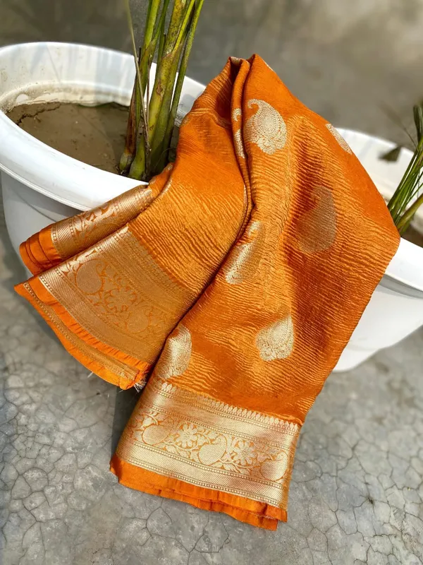 Banarasi_Soft_Tissue_Crush_Silk_Sarees