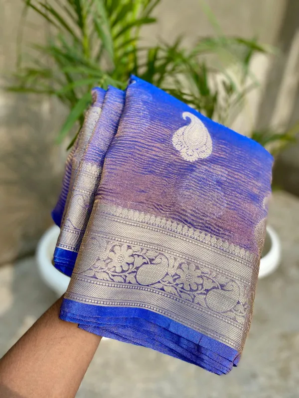 Banarasi_Soft_Tissue_Crush_Silk_Sarees