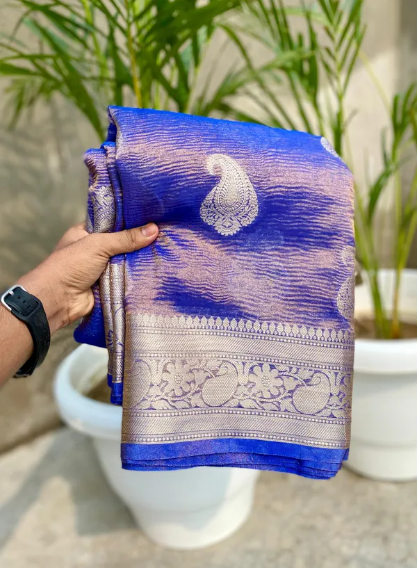 Banarasi_Soft_Tissue_Crush_Silk_Sarees