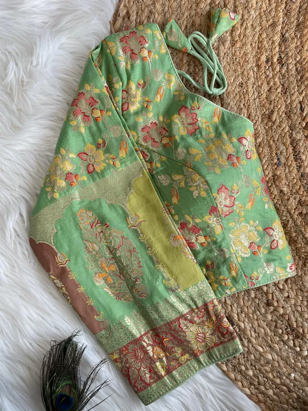 Blouse_-_Pure_Dola_Silk_with_exquisite_multicolor_weaving