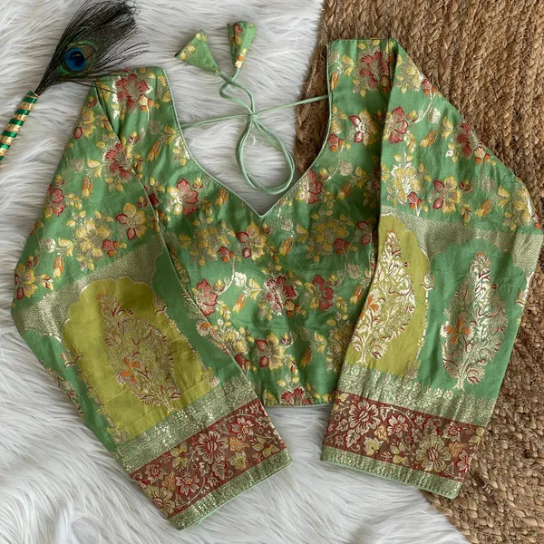 Blouse_-_Pure_Dola_Silk_with_exquisite_multicolor_weaving
