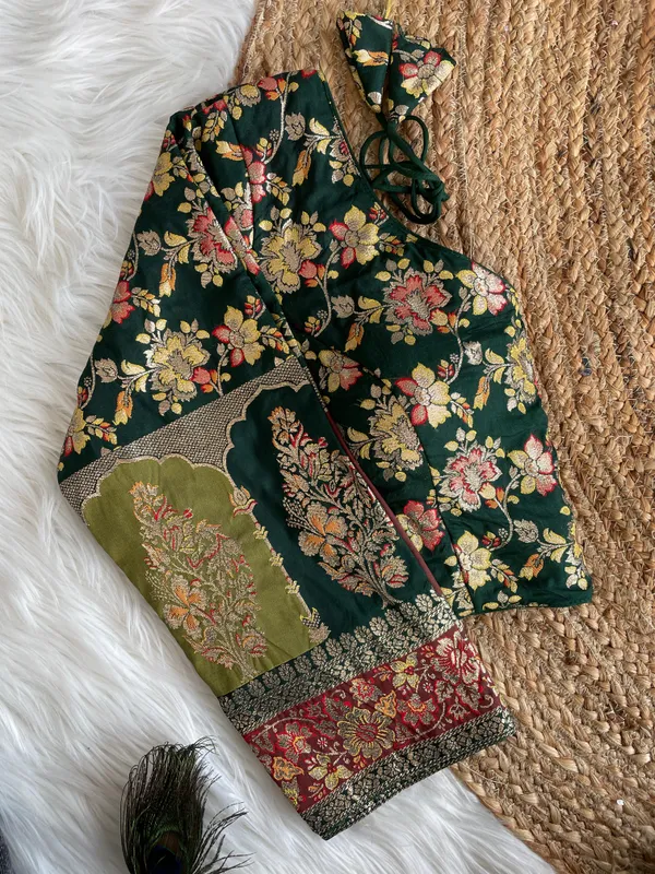 Blouse_-_Pure_Dola_Silk_with_exquisite_multicolor_weaving