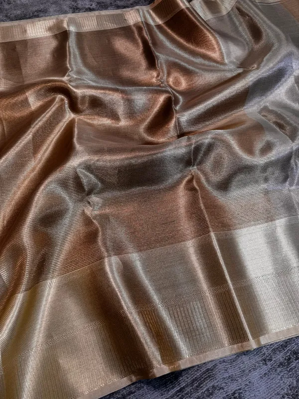 Golden_Brown_Banarasi_Soft_Tissue_Fabric_Saree