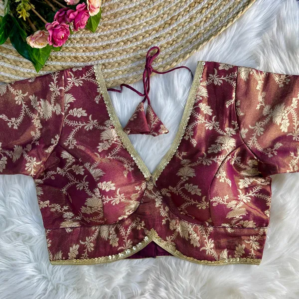 PURE_COSMOS_VISCOSE_JACQUARD_SILK_BLOUSE