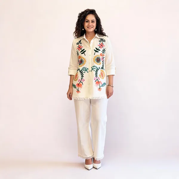 Cream_Cotton_Co-Ord_Set_For_Women