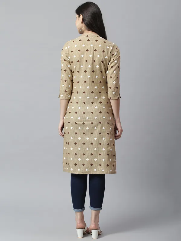Beige_Ethnic_Regular_Kurta_For_Women
